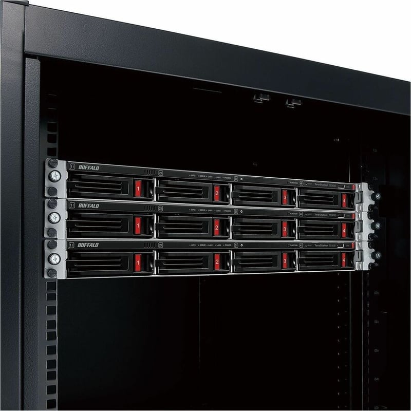 TERASTATION 3430RN 1U RM 16TB 4BAY 4X4TB NAS HD RAID ISCSI 2.5GBE - Thumbnail 4