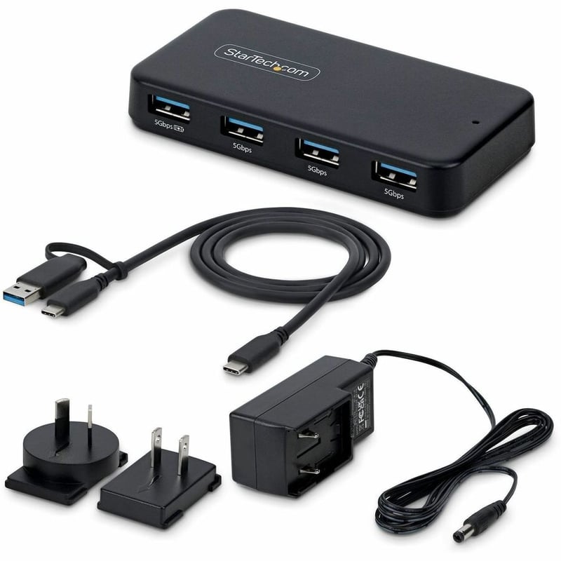 4-PORT USB-A HUB 5GBPS USB-C AND USB-A HOST CABLE - Thumbnail 3