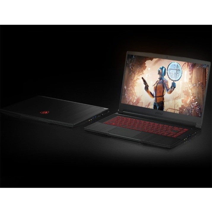 MSI GF65 Thin 9SEXR GF65 Thin 9SEXR-838 15.6" Gaming Notebook - Full HD - 1920 x 1080 - Intel Core i7 9th Gen i7-9750H 2.60 GHz - 8 GB Total RAM - 512 GB SSD - Black - Thumbnail 4