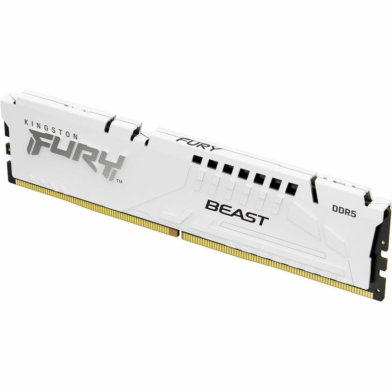 32GB 6400MT/S DDR5 CL32 DIMM FURY BEAST WHITE EXPO - Thumbnail 1