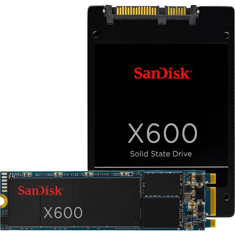 SanDisk X600 2 TB Solid State Drive - M.2 2280 Internal - SATA (SATA/600) - Thumbnail 2