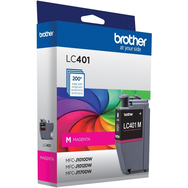 Brother LC401MS Original Standard Yield Inkjet Ink Cartridge - Single Pack - Magenta - 1 Pack - Thumbnail 2