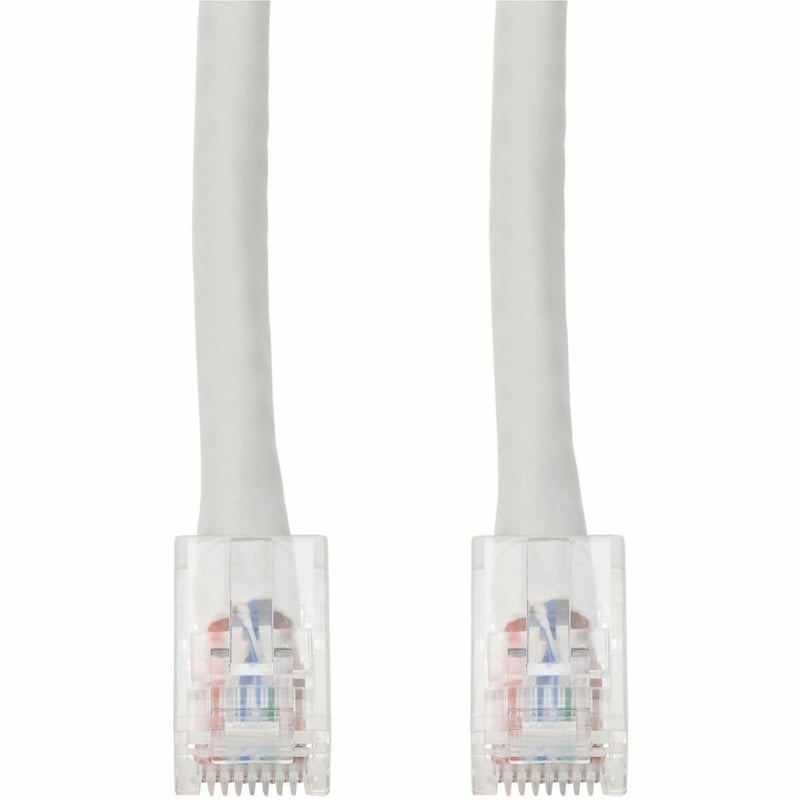 AddOn 9ft White CAT 6 PVC Ethernet Cable Non-Booted RJ-45 M/M - Thumbnail 1