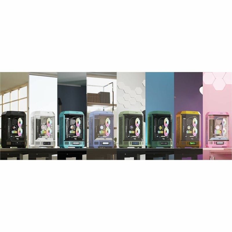 Thermaltake The Tower 300 Bubble Pink Micro Tower Chassis