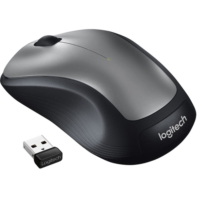 Logitech M310 Wireless Mouse, 2.4 GHz with USB Nano Receiver, 1000 DPI Optical Tracking, 18 Month Battery, Ambidextrous, Compatible with PC, Mac, Laptop, Chromebook (SILVER) - Thumbnail 2
