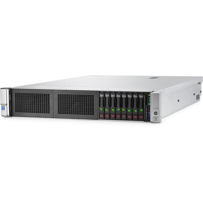 HPE ProLiant DL380 G9 2U Rack Server - 1 Xeon E5-2630 v4 2.20 GHz - 16 GB RAM - 12Gb/s SAS Controller - Thumbnail 2