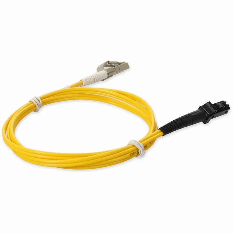 AddOn 1m LC to MT-RJ Yellow OM4 Duplex OFNR (Riser-Rated) Fiber Patch Cable - Thumbnail 5