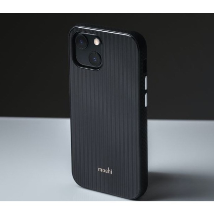 Moshi Arx Slim Hardshell Case Mirage Black for iPhone 13 - Thumbnail 2