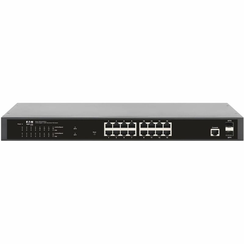 16-PORT MANAGED GIGABIT ETHERNE T SWITCH WITH POE+ LAYER 2 1 GBPS 2 - Thumbnail 3