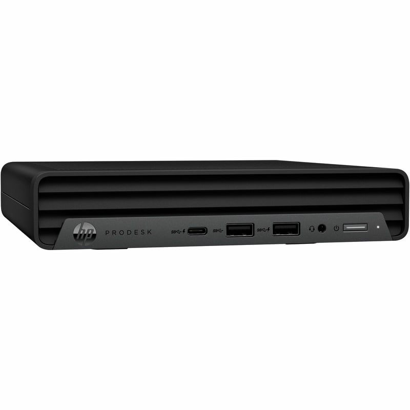 HP Business Desktop ProDesk 600 G6 Desktop Computer - Intel Core i5 10th Gen i5-10500T Hexa-core (6 Core) 2.30 GHz - 16 GB RAM DDR4 SDRAM - 256 GB M.2 PCI Express NVMe SSD - Desktop Mini - Thumbnail 1