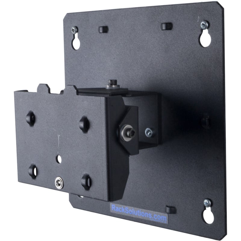 Rack Solutions Universal Monitor Wall Mount with Pan/Tilt (VESA-D Mounting Holes) - Thumbnail 1