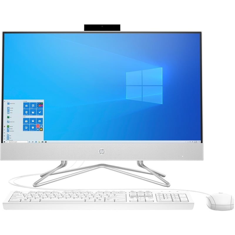 HP 24-df1270 All-in-One Computer - Intel Core i5 11th Gen i5-1135G7 - 8 GB - 512 GB SSD - 23.8" Full HD Touchscreen - Desktop - Snow White - Thumbnail 2