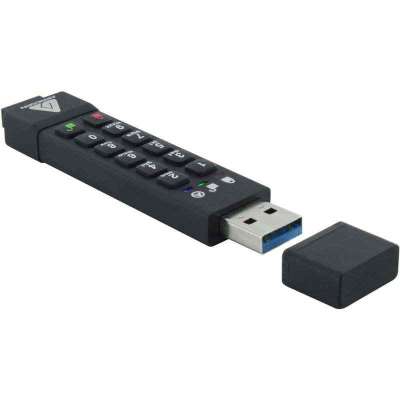 Apricorn 16GB Aegis Secure Key 3z USB 3.1 Flash Drive - Thumbnail 2