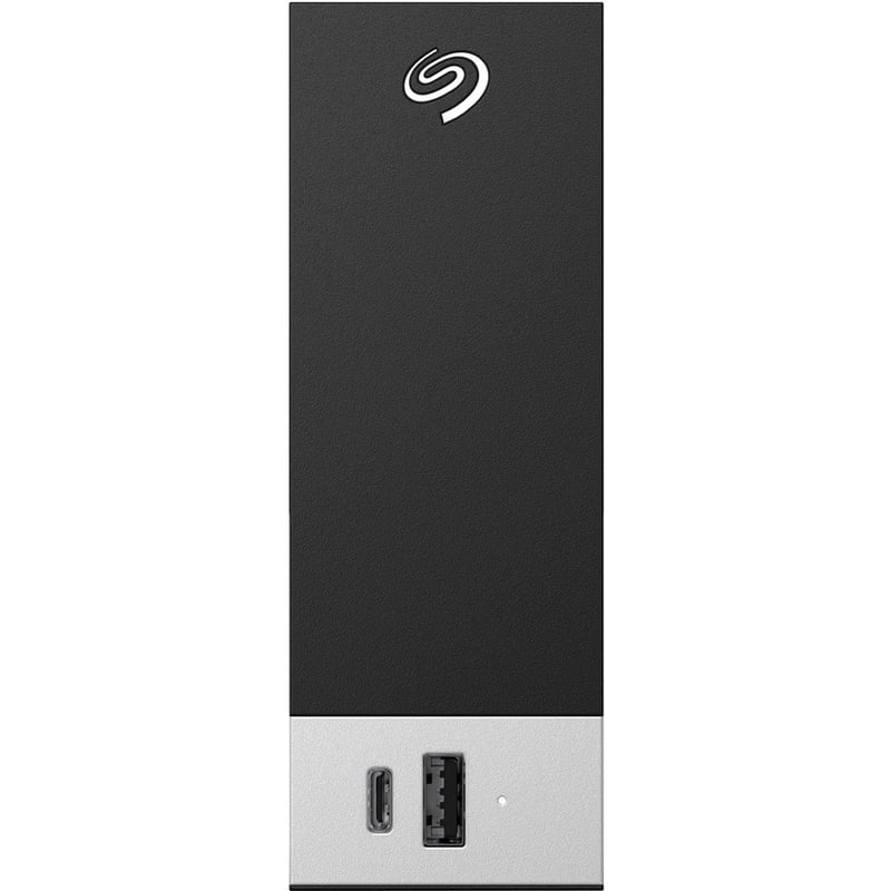 Seagate One Touch STLC14000400 14 TB Hard Drive - 3.5" External - SATA (SATA/600) - Black - Thumbnail 3