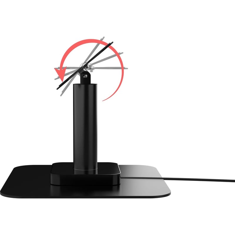 CTA Digital VESA Compatible Desk Mount with USB Ports and Cable Routing (Black) - Thumbnail 3