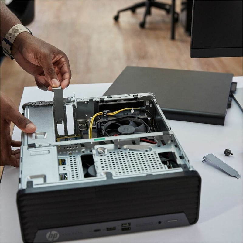 HP Pro 400 G9 Desktop Computer - Intel Core i7 13th Gen i7-13700 Hexadeca-core (16 Core) - 16 GB RAM DDR4 SDRAM - 512 GB M.2 PCI Express NVMe SSD - Small Form Factor