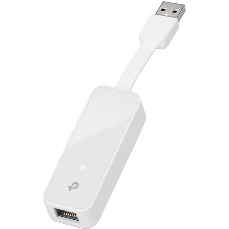 TP-Link UE300 - Foldable USB 3.0 to 10/100/1000 Gigabit Ethernet LAN Network Adapter - Thumbnail 1