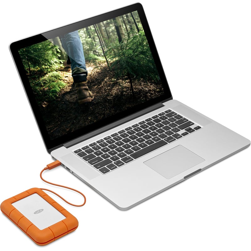 Seagate Rugged STFR5000800 5 TB Portable Hard Drive - External - Thumbnail 3