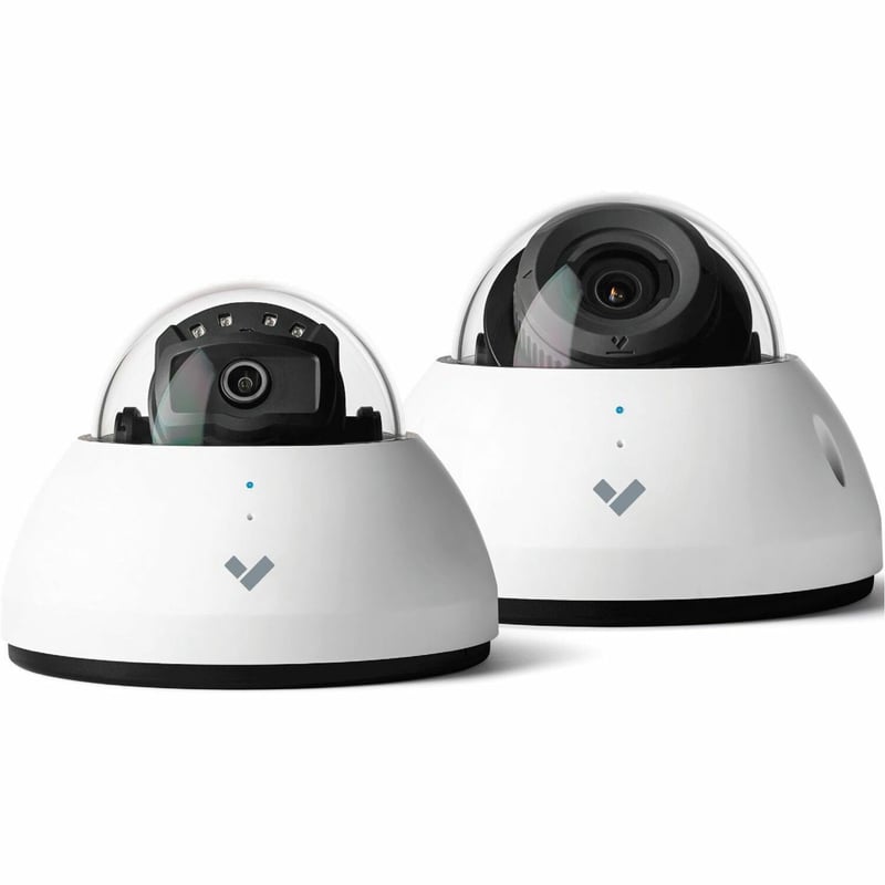 Verkada Dome CD32 3 Megapixel Indoor Network Camera - Color - 1 - Dome - Black, White