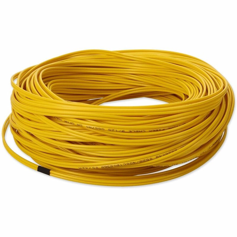 AddOn 39m SC to SC Yellow OS2 Duplex OFNR (Riser-Rated) SMF Fiber Patch Cable - Thumbnail 4