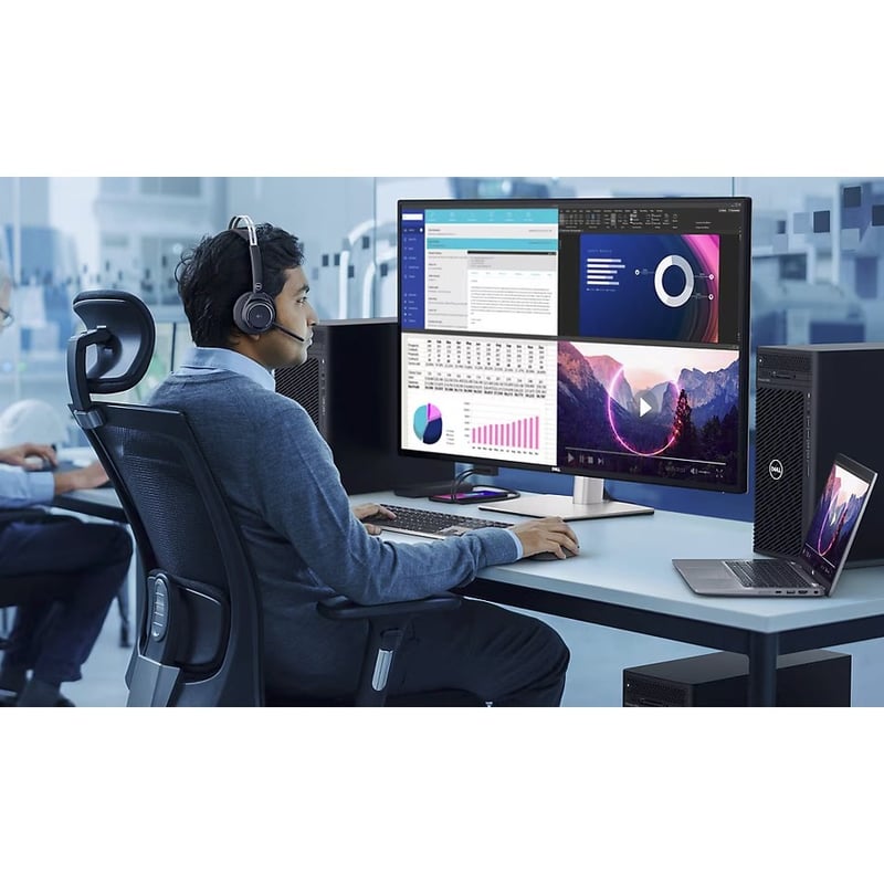 Dell UltraSharp U4323QE 43" Class 4K UHD LCD Monitor - 16:9 - Silver