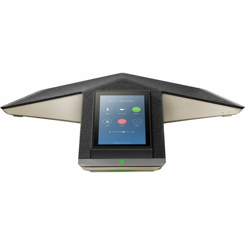 Poly Trio C60 IP Conference Station - Corded/Cordless - Wi-Fi - Tabletop - Black - TAA Compliant - Thumbnail 1