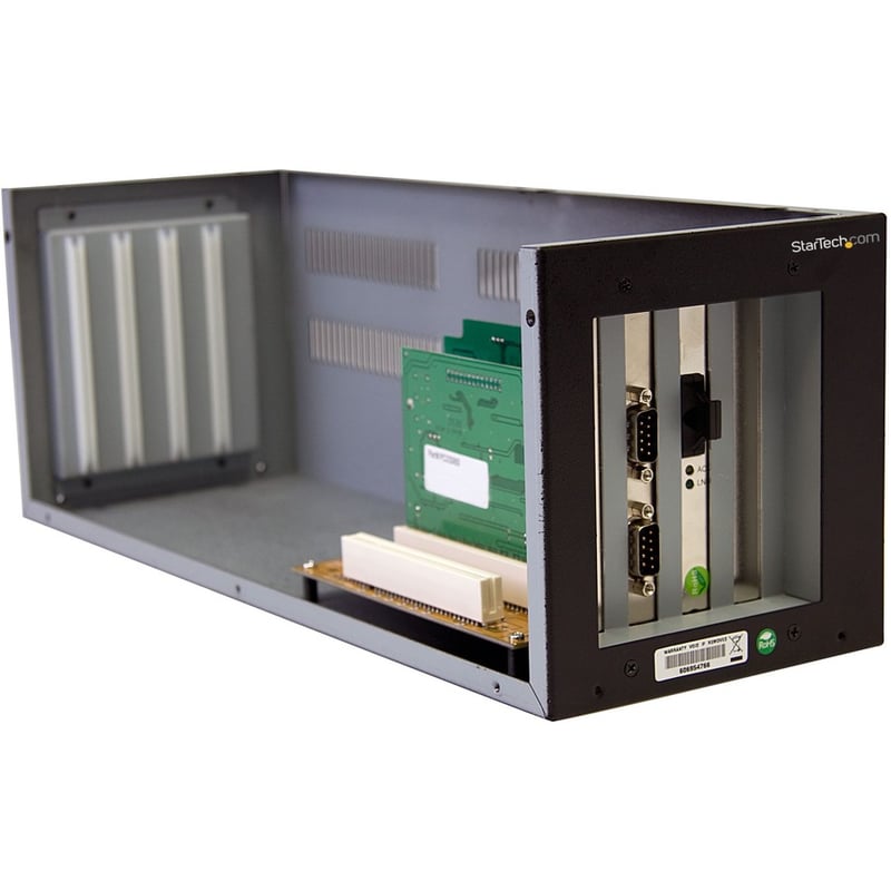 StarTech.com PCI Express to 2 PCI & 2 PCIe Expansion Enclosure System - Full Length - Expansion Bay - External - 4 slot - PCI Express Single Lane - PCI Full Length - Thumbnail 4