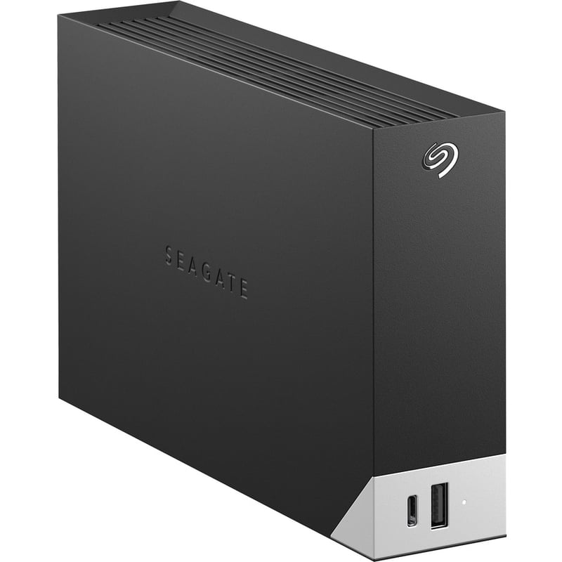 Seagate One Touch STLC14000400 14 TB Hard Drive - 3.5" External - SATA (SATA/600) - Black - Thumbnail 5