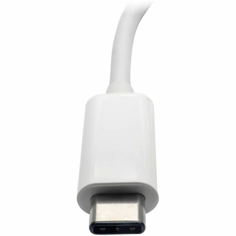 Tripp Lite by Eaton 3-Port USB 3.x (5Gbps) Hub with LAN Port USB-C to 3x USB-A Ports and Gigabit Ethernet White - Thumbnail 5
