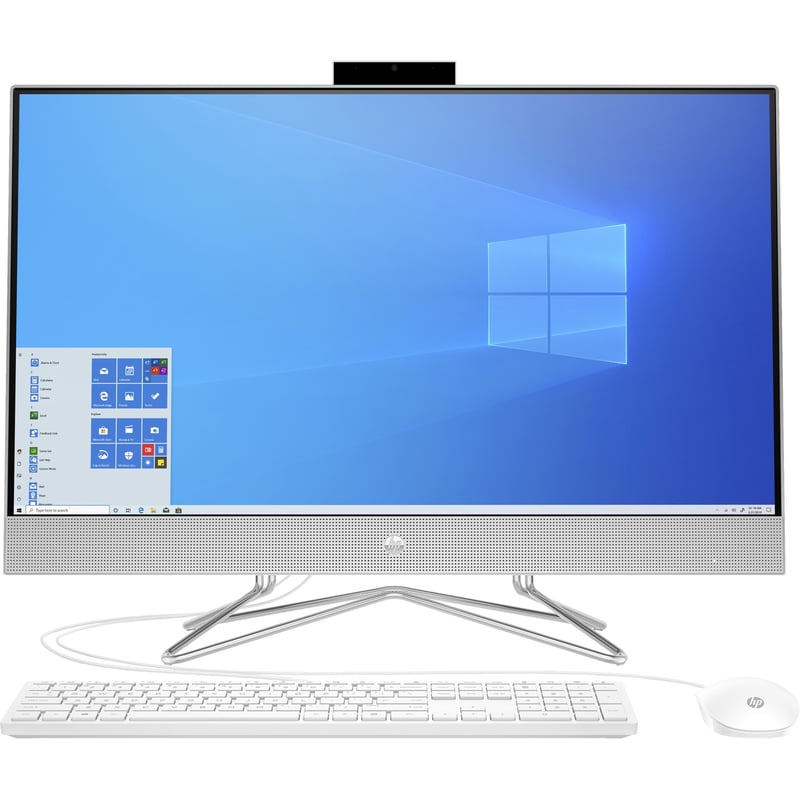 HP 27-dp0000 27-dp0160 All-in-One Computer - AMD Ryzen 5 4500U - 16 GB - 512 GB SSD - 27" Full HD Touchscreen - Desktop - Thumbnail 1