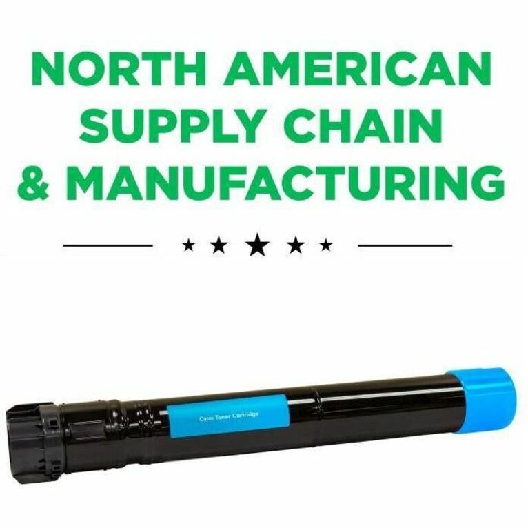Clover Imaging Remanufactured Cyan Toner Cartridge for Xerox 006R01516 - Thumbnail 2