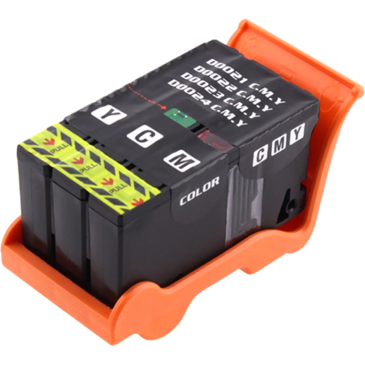 eForCity Remanufactured Inkjet Ink Cartridge GRMC3, T093N, XG8R3, T094N - Black, Color - 2 Pack - Thumbnail 3