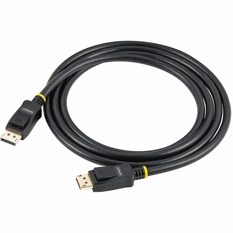 10FT DISPLAYPORT CABLE 10 PACK DP 1.2/4K 60HZ/LATCHING CONNECTOR - Thumbnail 2