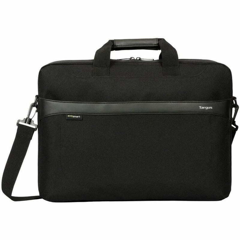 Targus GeoLite EcoSmart TSS984GL Carrying Case (Slipcase) for 15" to 16" Notebook, Document, File, Smartphone, Accessories - Black - Thumbnail 1