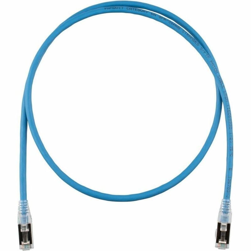 Panduit Shielded Cat6A 26 AWG S/FTP Patch Cord, 3m, IG - Thumbnail 2