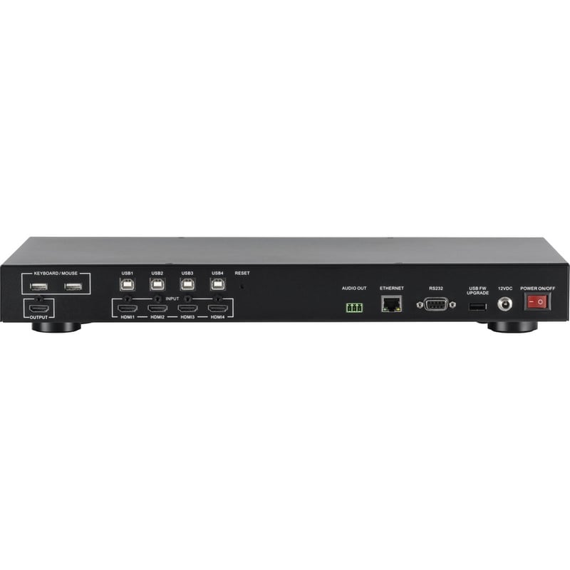 KanexPro 4K Quad Multiview 4X1 KVM Switch - Thumbnail 3
