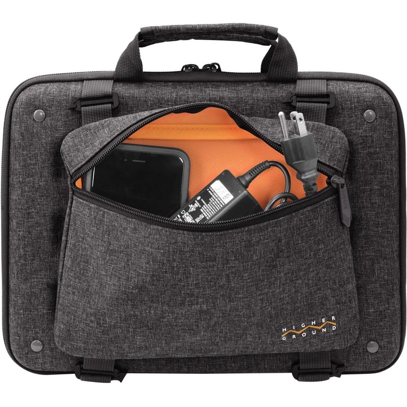 Higher Ground Shuttle 3.0 Carrying Case for 15" Notebook, Chromebook - Gray - Thumbnail 2