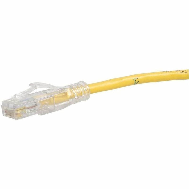 Ortronics 28awg Reduced diameter C6A/10G channel cord Yellow 20FT - Thumbnail 2