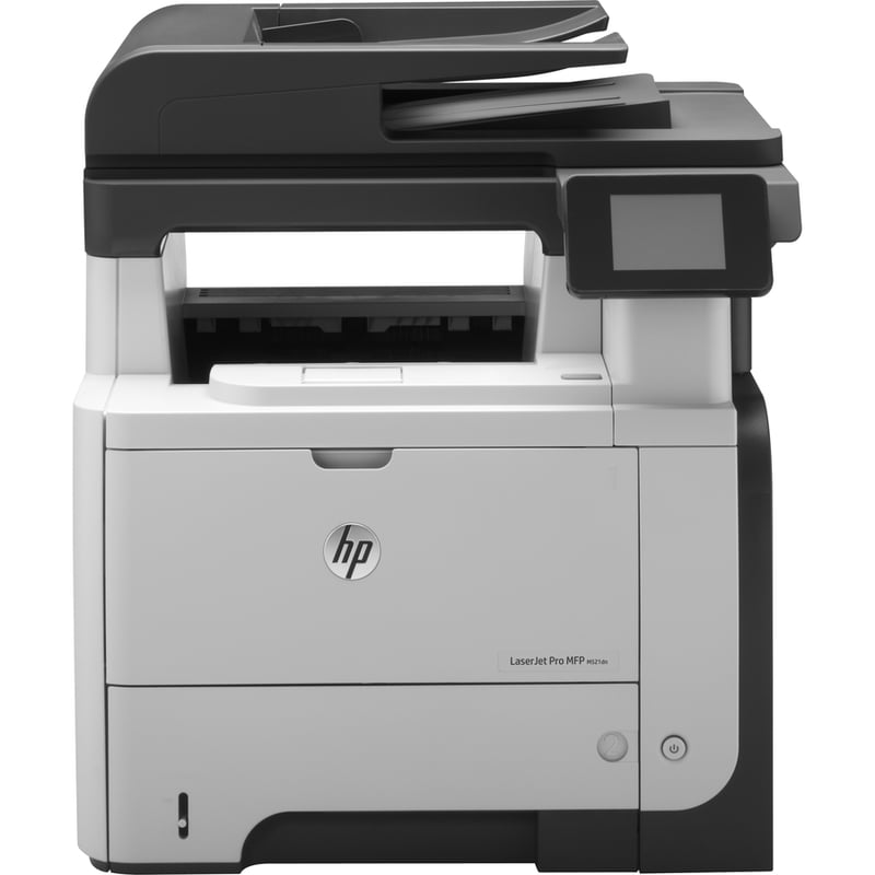 HP LaserJet Pro M521 M521DN Laser Multifunction Printer-Monochrome-Copier/Fax/Scanner-42 ppm Mono Print-1200x1200 Print-Automatic Duplex Print-75000 Pages Monthly-600 sheets Input-Color Scanner-1200 Optical Scan-Gigabit Ethernet Ethernet - Thumbnail 2