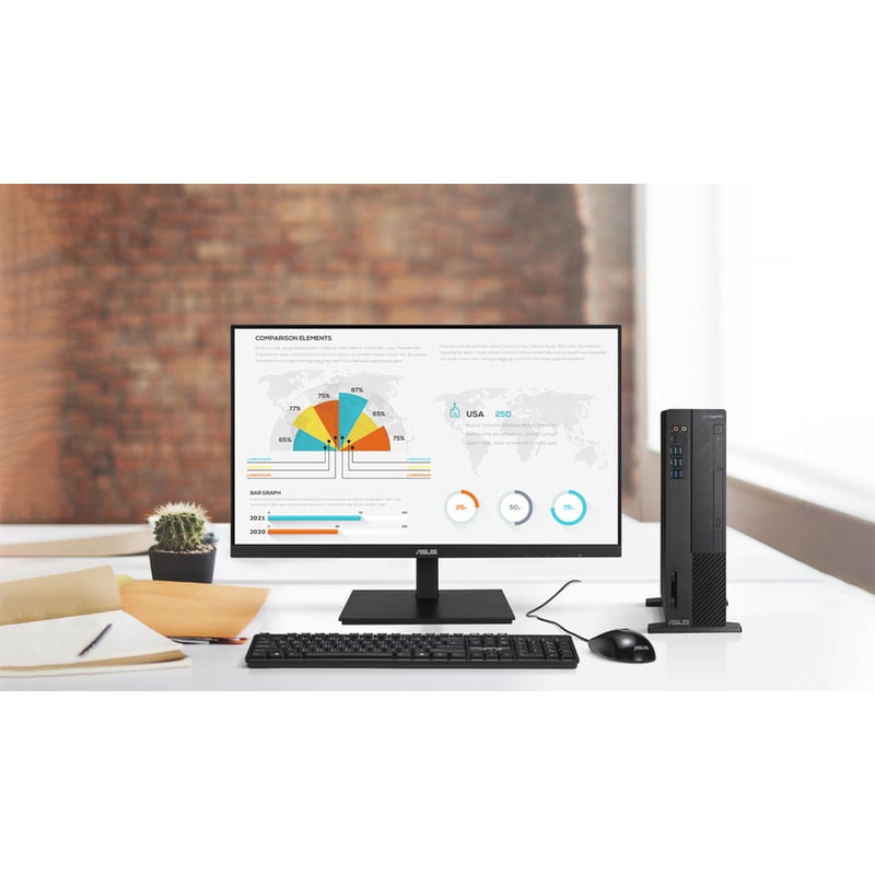 Asus VA24DQSB 24" Class Full HD LCD Monitor - 16:9 - Thumbnail 4