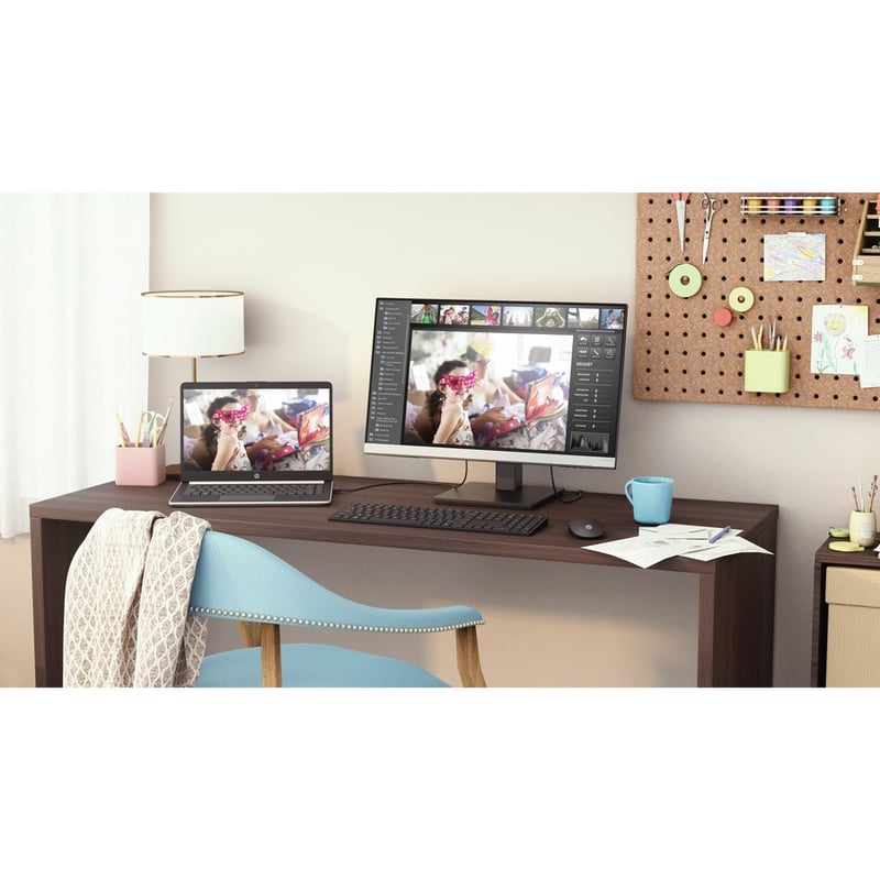 HP 14-dk0078nr 14" Notebook - HD - AMD Ryzen 7 3700U - 8 GB - 256 GB SSD - Natural Silver - Thumbnail 3