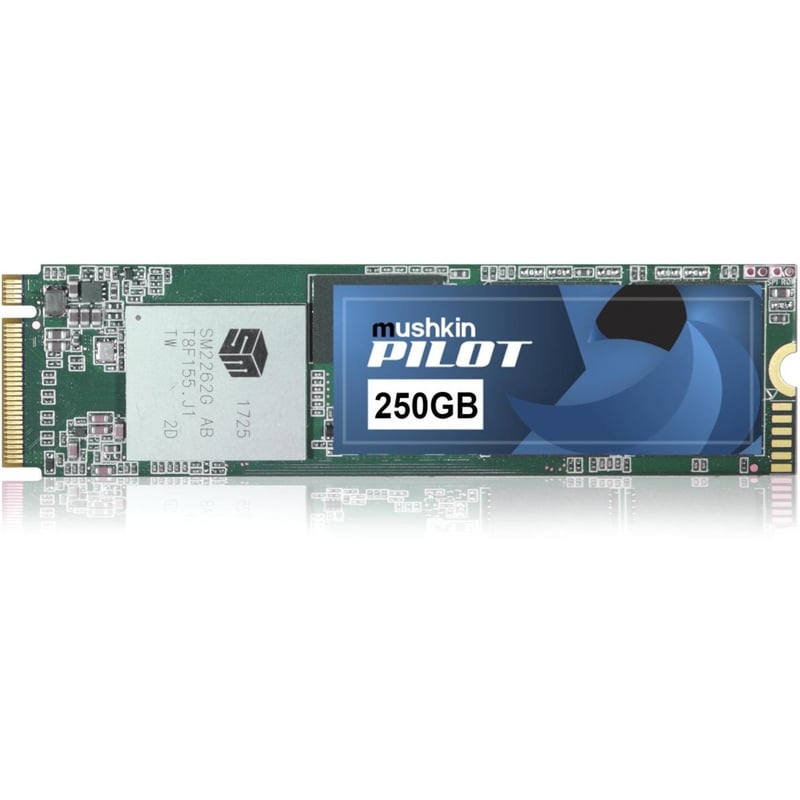 Mushkin Pilot 250 GB Solid State Drive - M.2 2280 Internal - PCI Express (PCI Express 3.0 x4) - Thumbnail 1