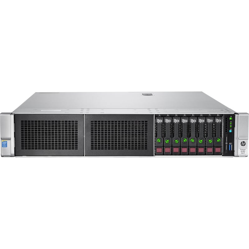 HPE ProLiant DL380 G9 2U Rack Server - 2 Xeon E5-2650 v4 2.20 GHz - 32 GB RAM - 12Gb/s SAS Controller - Thumbnail 1