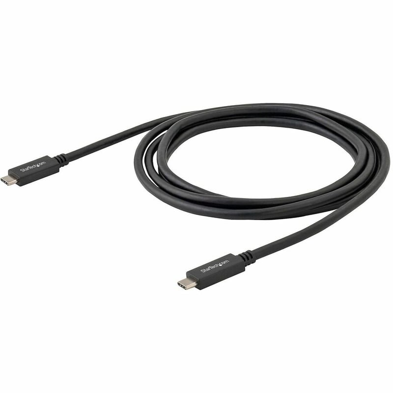 StarTech.com 0.5m USB C to USB C Cable - M/M - USB 3.1 Cable (10Gbps) - USB Type C Cable - USB 3.2 Gen 2 Type C Cable - Thumbnail 4
