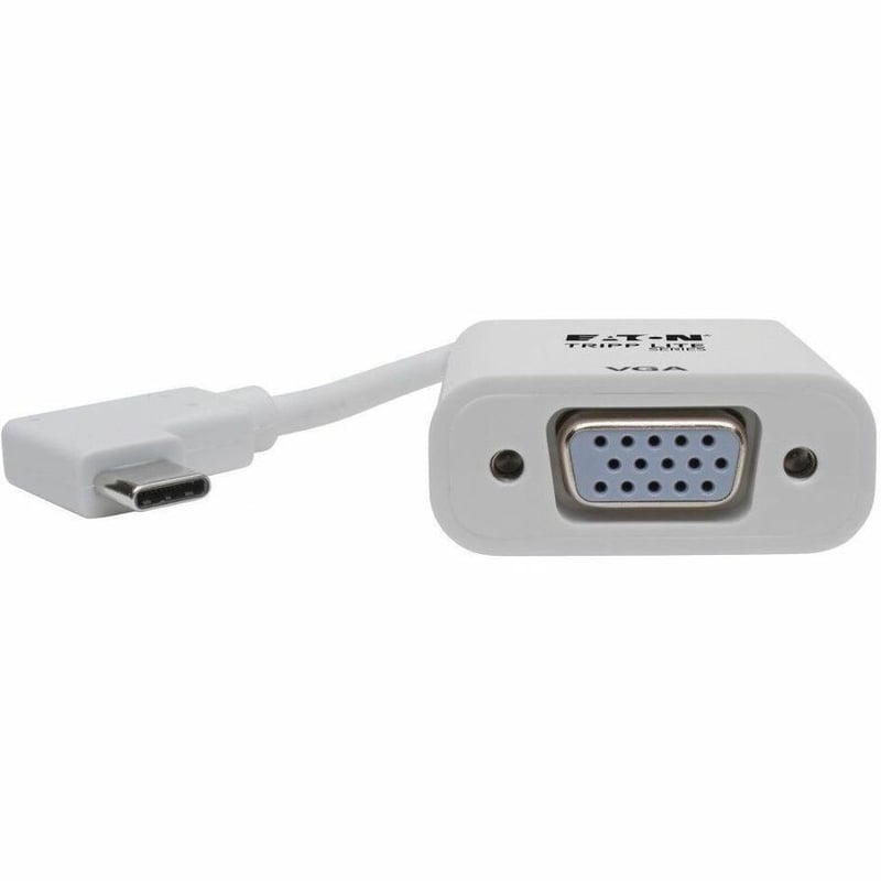 Eaton Tripp Lite Series USB-C to VGA Adapter with Alternate Mode - DP 1.2, Right-Angle USB-C - Thumbnail 3