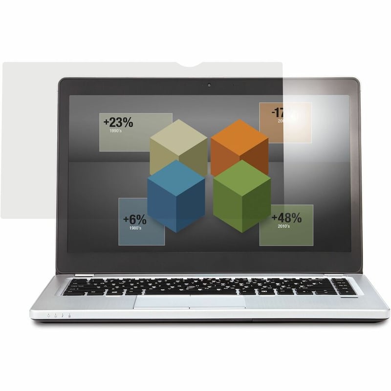 3M Anti-Glare Filter for 15.6in Laptop, 16:9, AG156W9B - Thumbnail 3