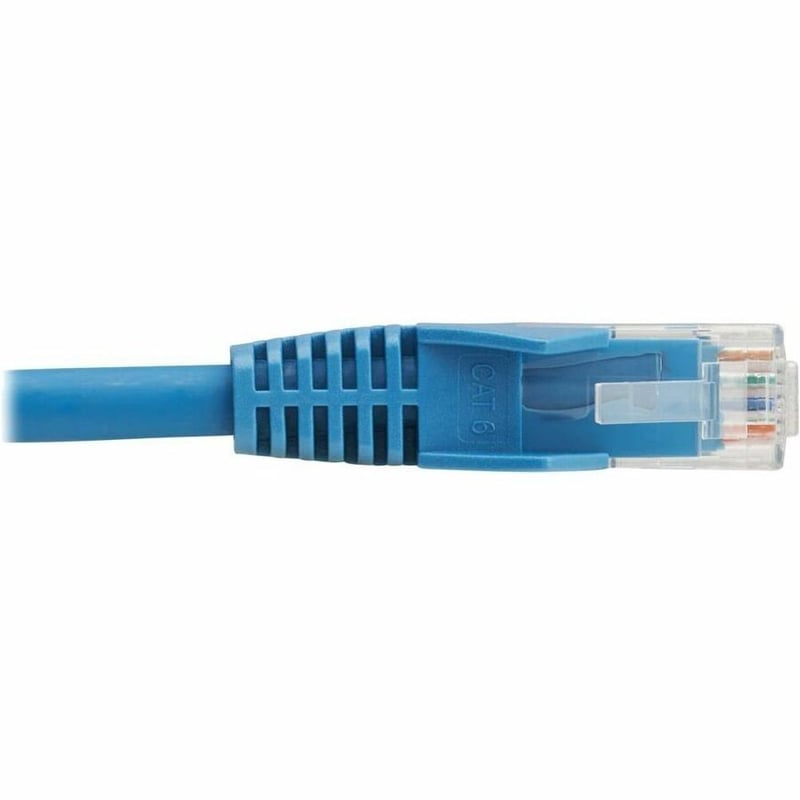 Eaton Tripp Lite Series Cat6 Gigabit Snagless Molded UTP Ethernet Cable (RJ45 M/M), PoE, LSZH, Blue, 2 m (6.6 ft.) - Thumbnail 3