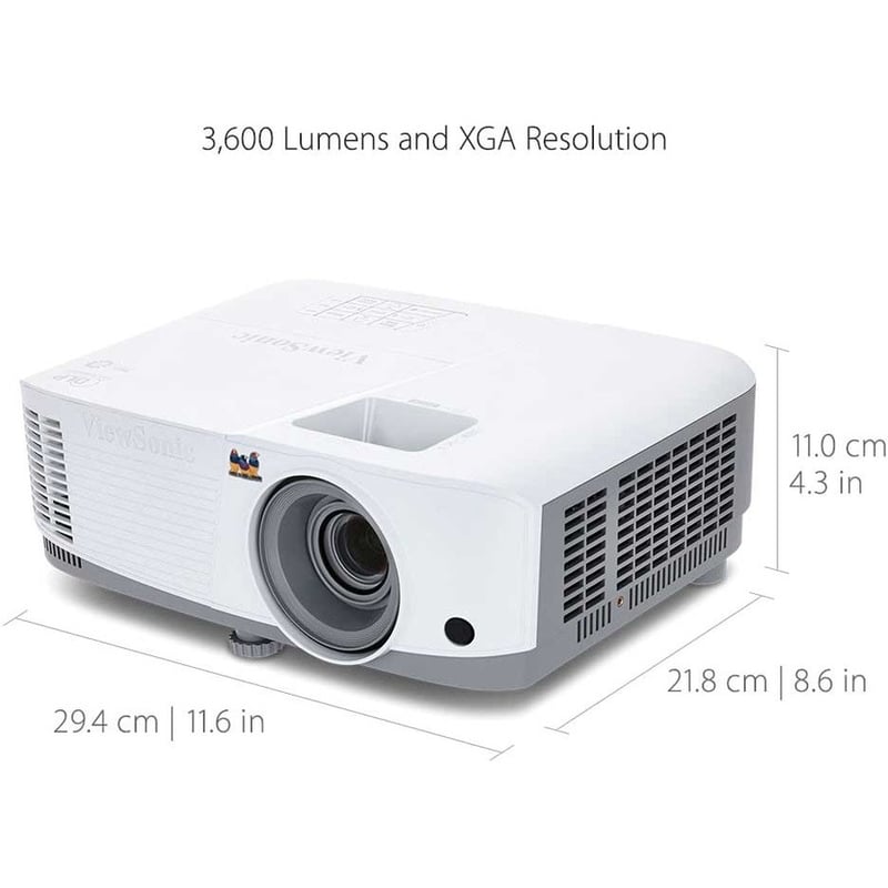 ViewSonic PA503X 3800 Lumens XGA High Brightness Projector Projector for Home and Office with HDMI Vertical Keystone - Thumbnail 5