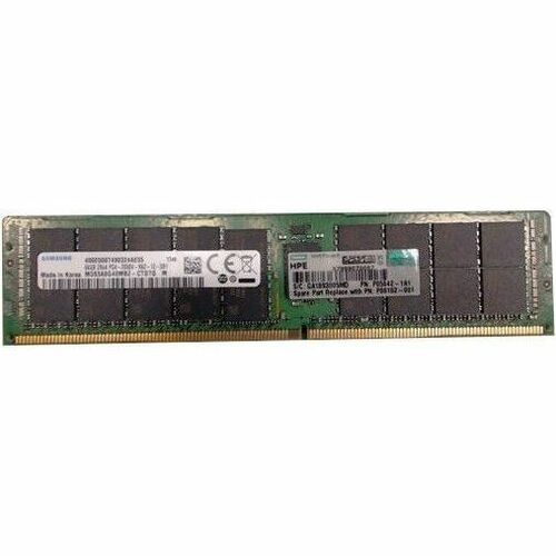 HPE 64GB 1X64GB 2666MHZ PC4-21300 CL-19 ECC REGISTERED