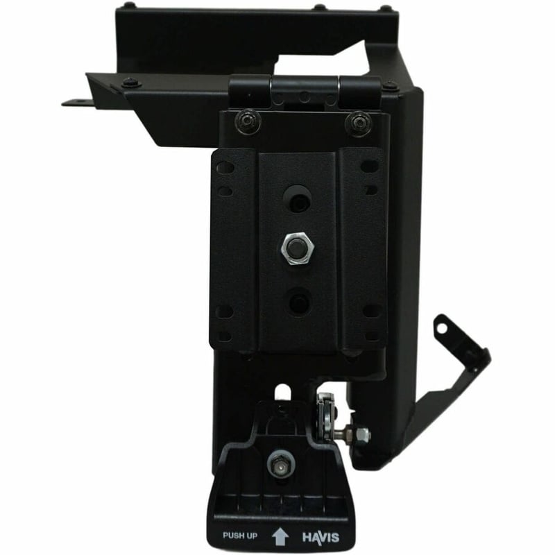Havis Vehicle Mount for Radio, Display - Black - Thumbnail 2